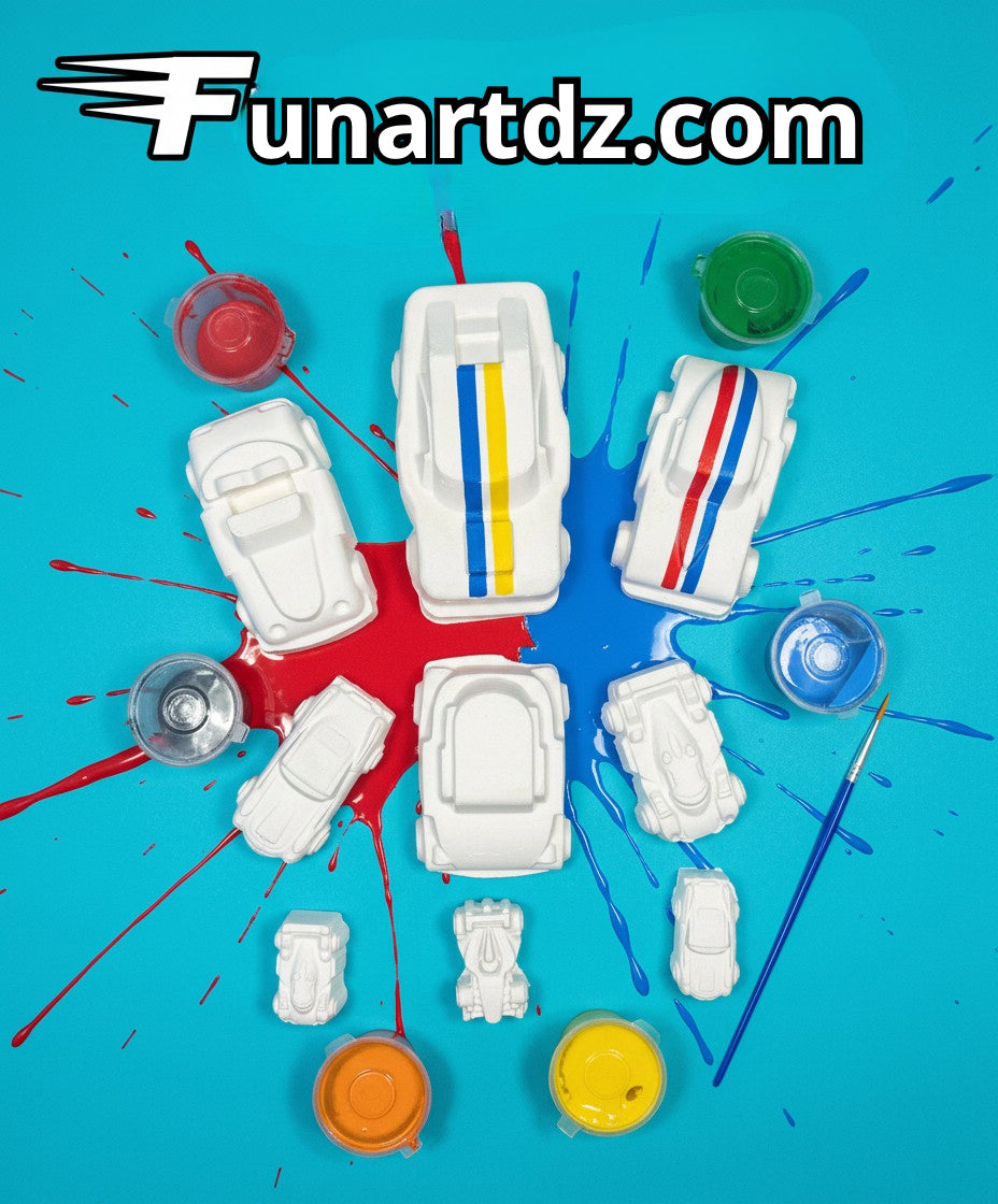 مجموعة "سباق الألوان" - لوّن سياراتك بنفسك!