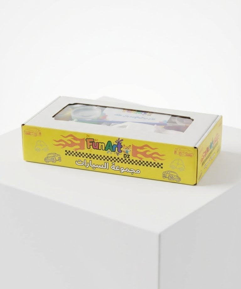 مجموعة "سباق الألوان" - لوّن سياراتك بنفسك!